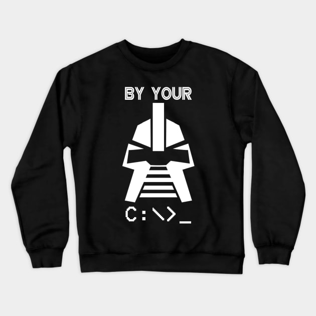 Command Prompt Centurion Crewneck Sweatshirt by Electrovista